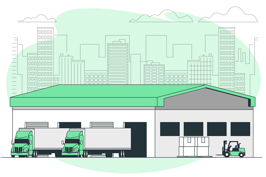 Pictorial image of UnORG warehouse